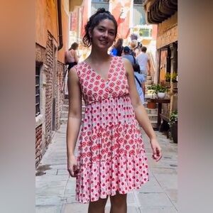 NWT Japna Floral Tiered Dress Size Small